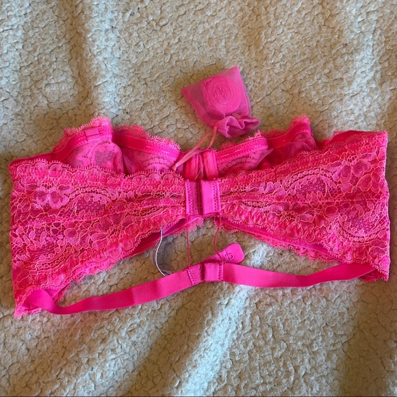 NWOT Free People Lindy Loo Lace Strapless Bra 34A - Picture 6 of 8